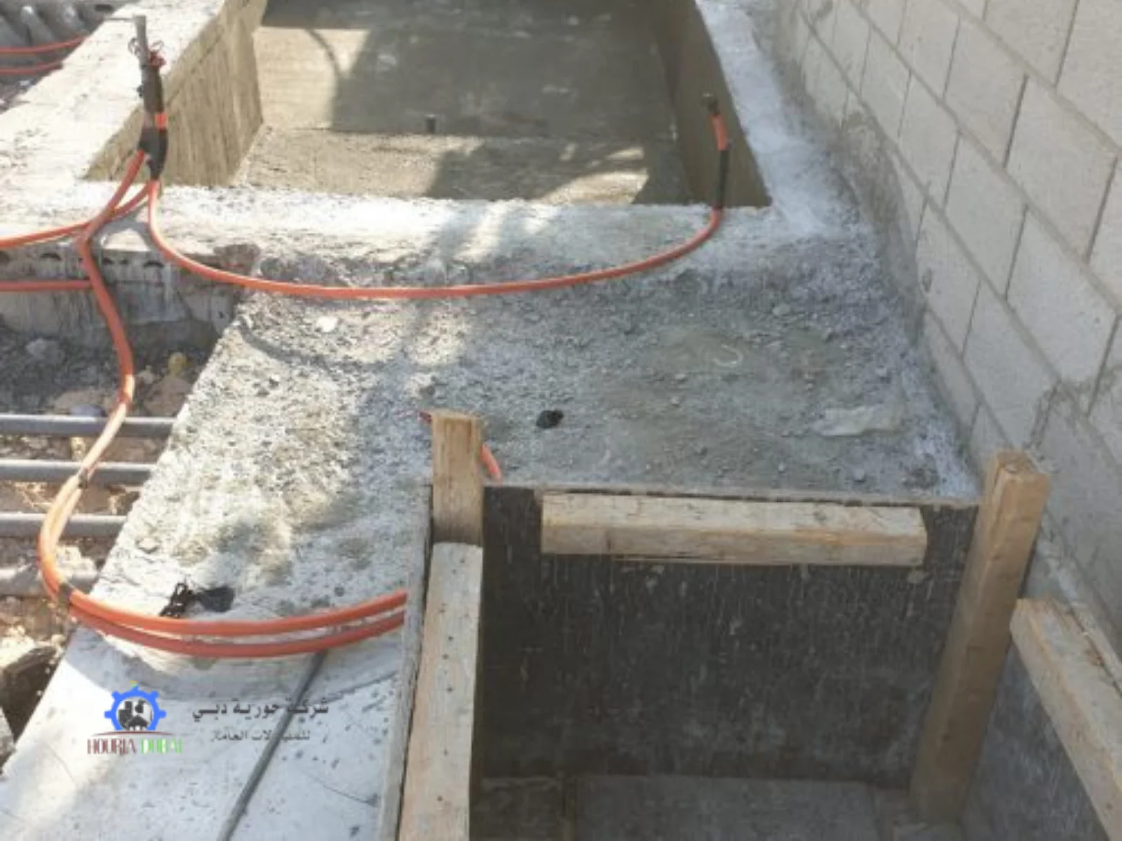 إنشاء مسابح للمنازل بالرياض | 0550055284 2 خطوات إنشاء المسبح