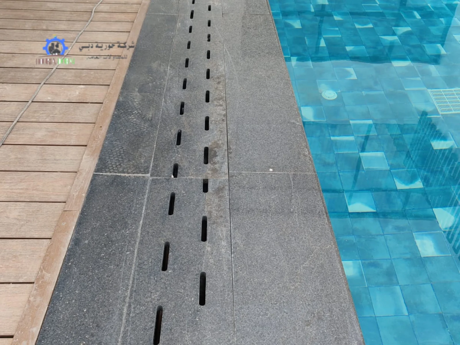 المواد المستخدمة في بناء المسابح