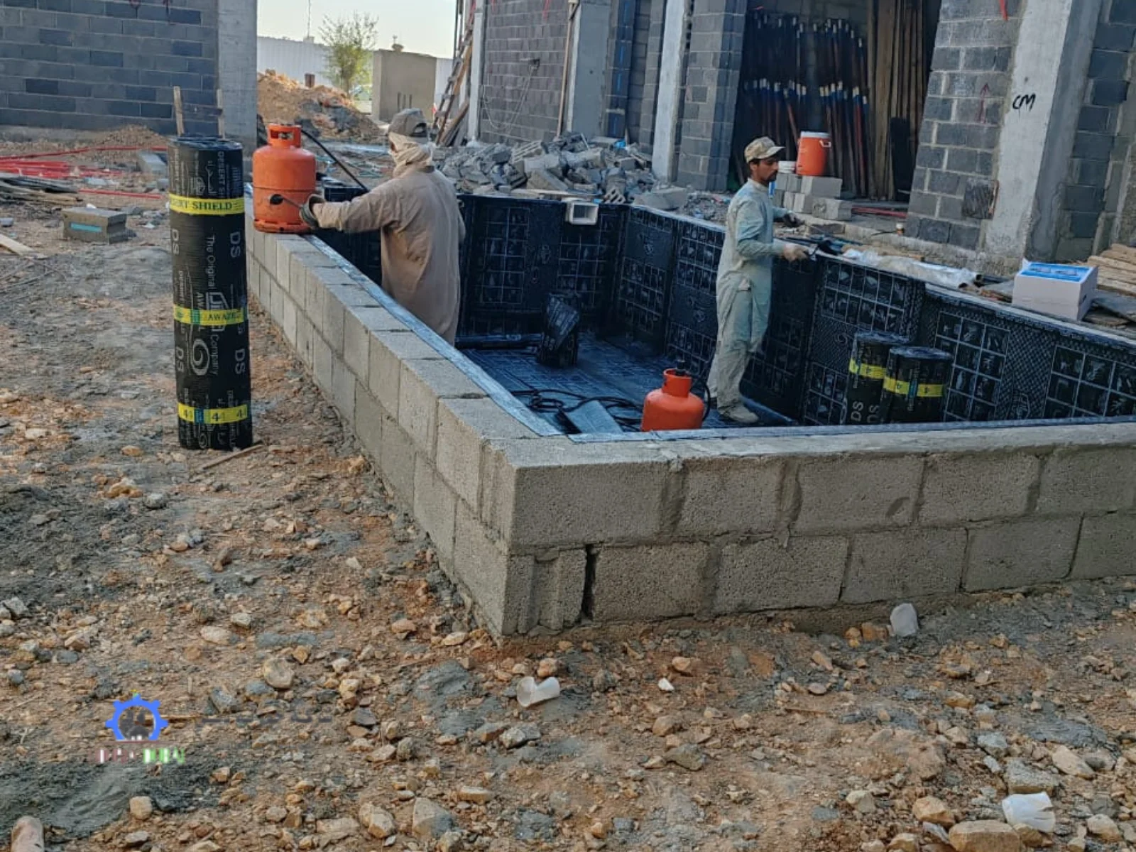 خطوات إنشاء مسبح مع شركة مسابح بالرياض
